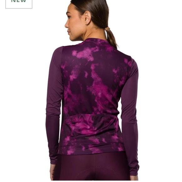 Pearl Izumi Women's Attack Long Sleeve Jersey Dark Violet Spectral Medium - Picture 2 of 5